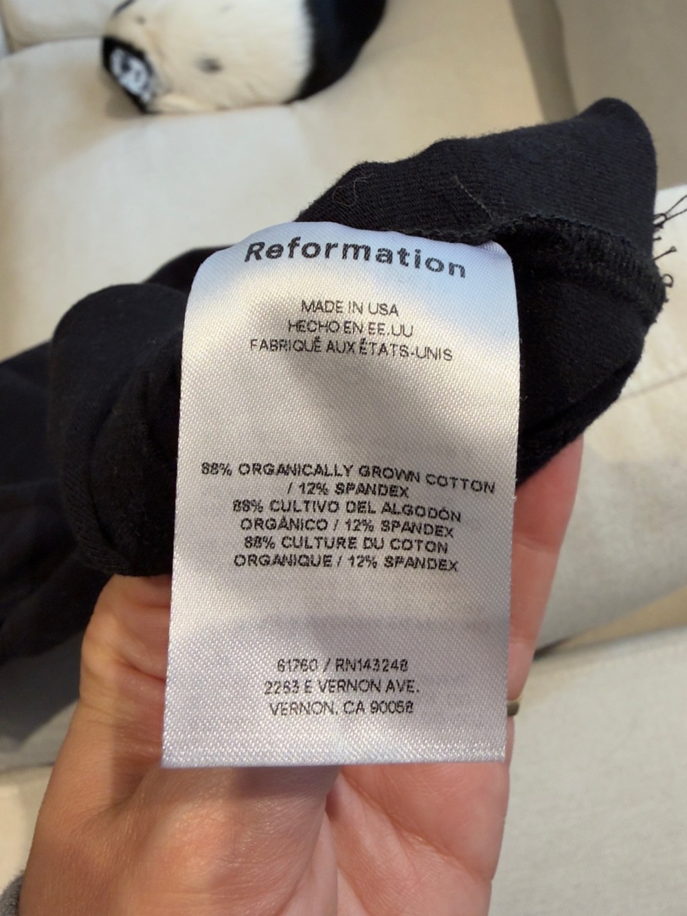 Reformation backless knit top - Picture 6 of 6